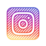 Carré arrondi aux couleurs dégradées violet-orange rappelant l'icône d'Instagram sans symbole central visible.